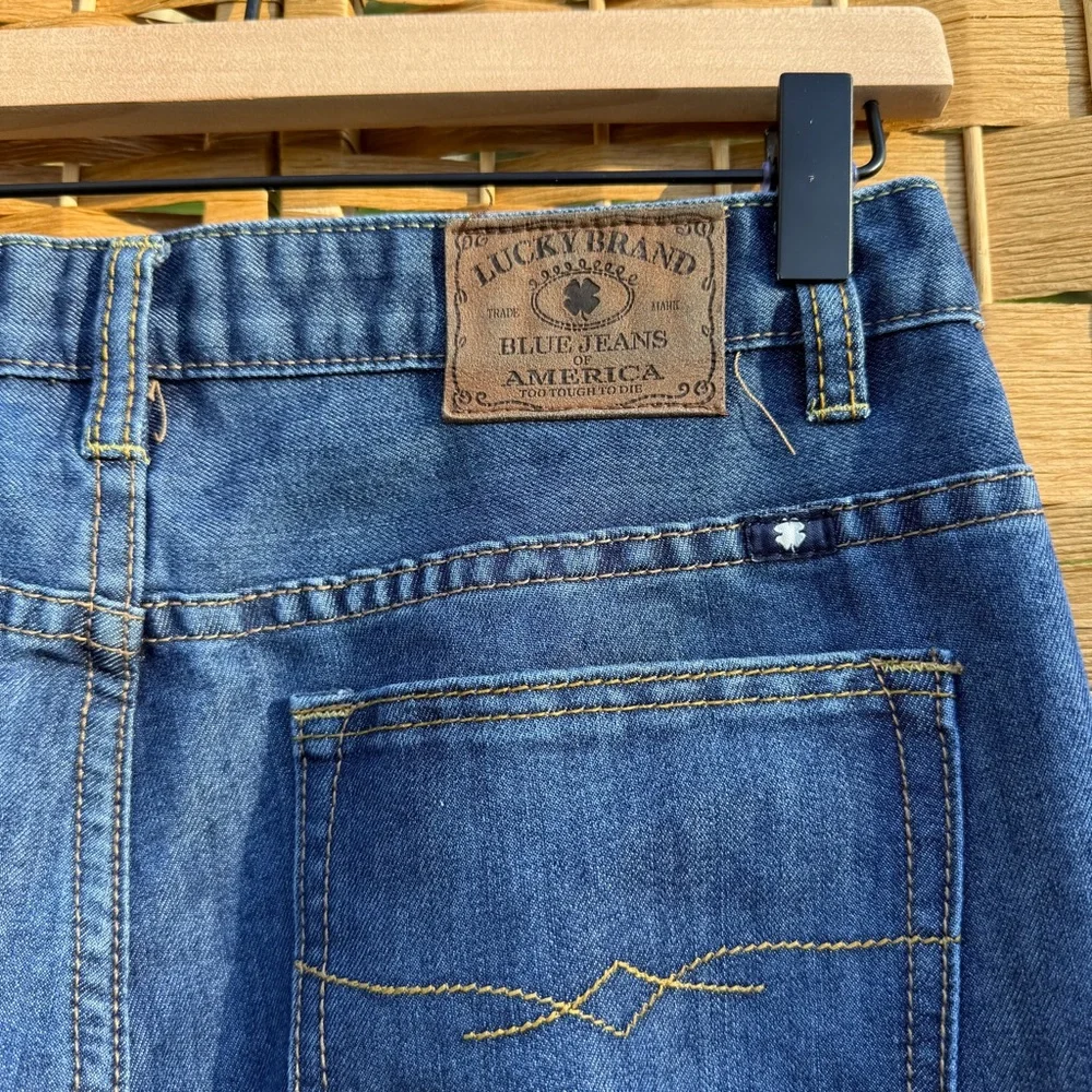 Lucky Brand Cooper Slim Blue Jeans Size 20 - Picture 8 of 10